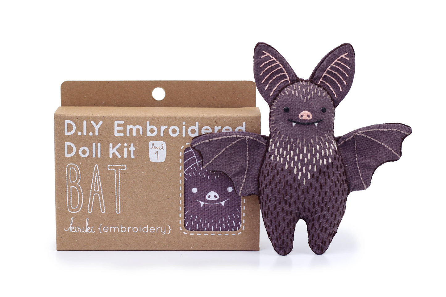Bat - Embroidery Kit: Starter Kit