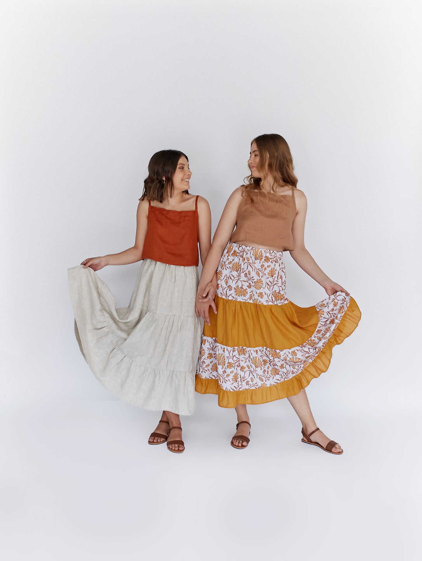 Common Stitch Fawn Skirt Set Size 6-20