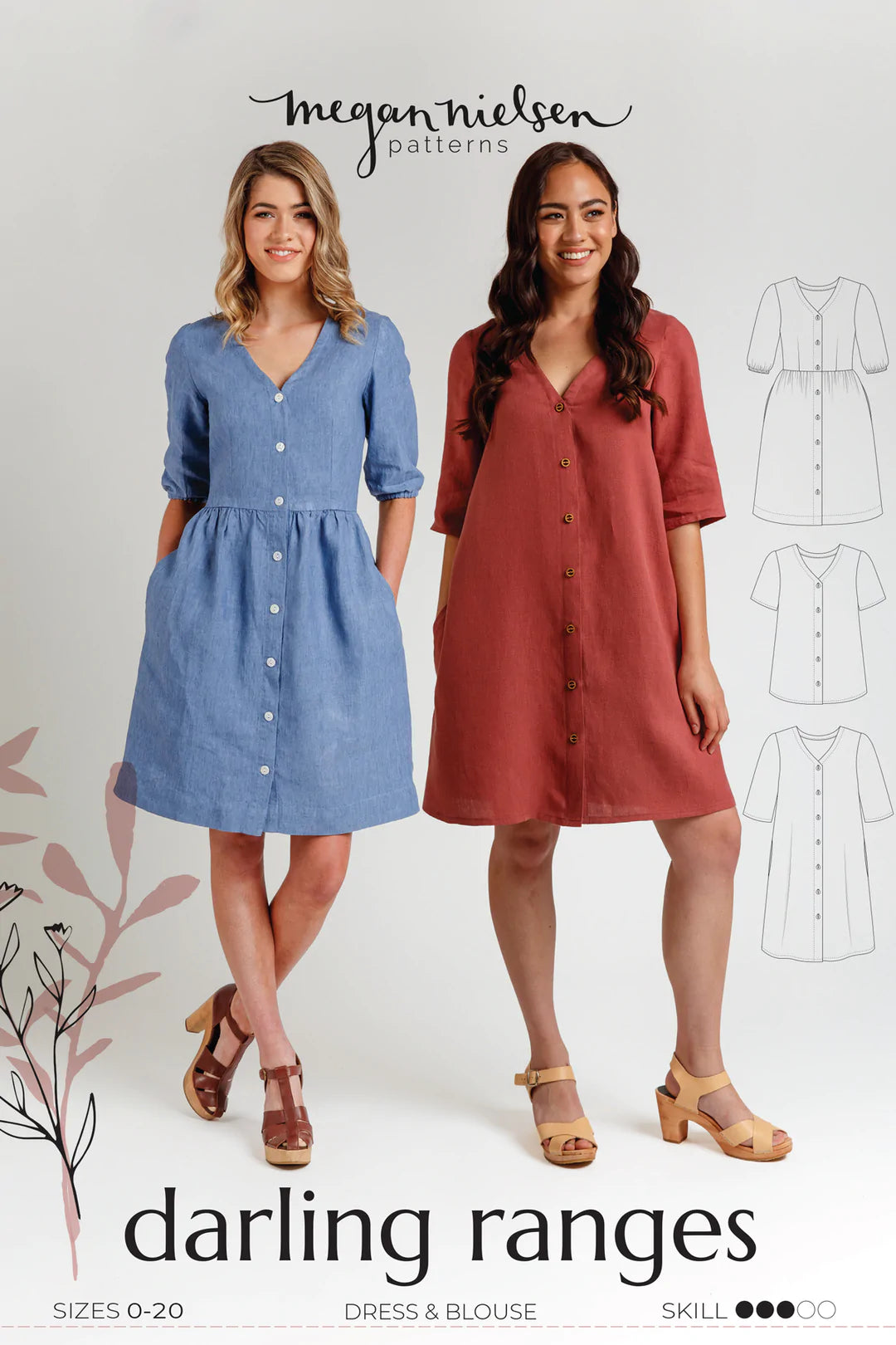 Megan Nielsen Darling Ranges Pattern