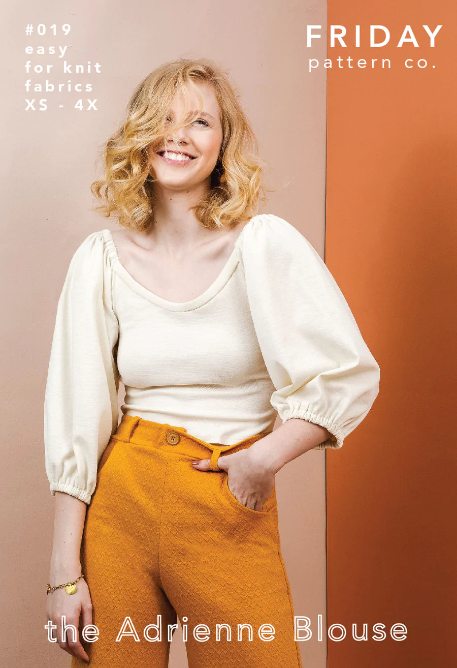 Friday Pattern Co Adrienne Blouse