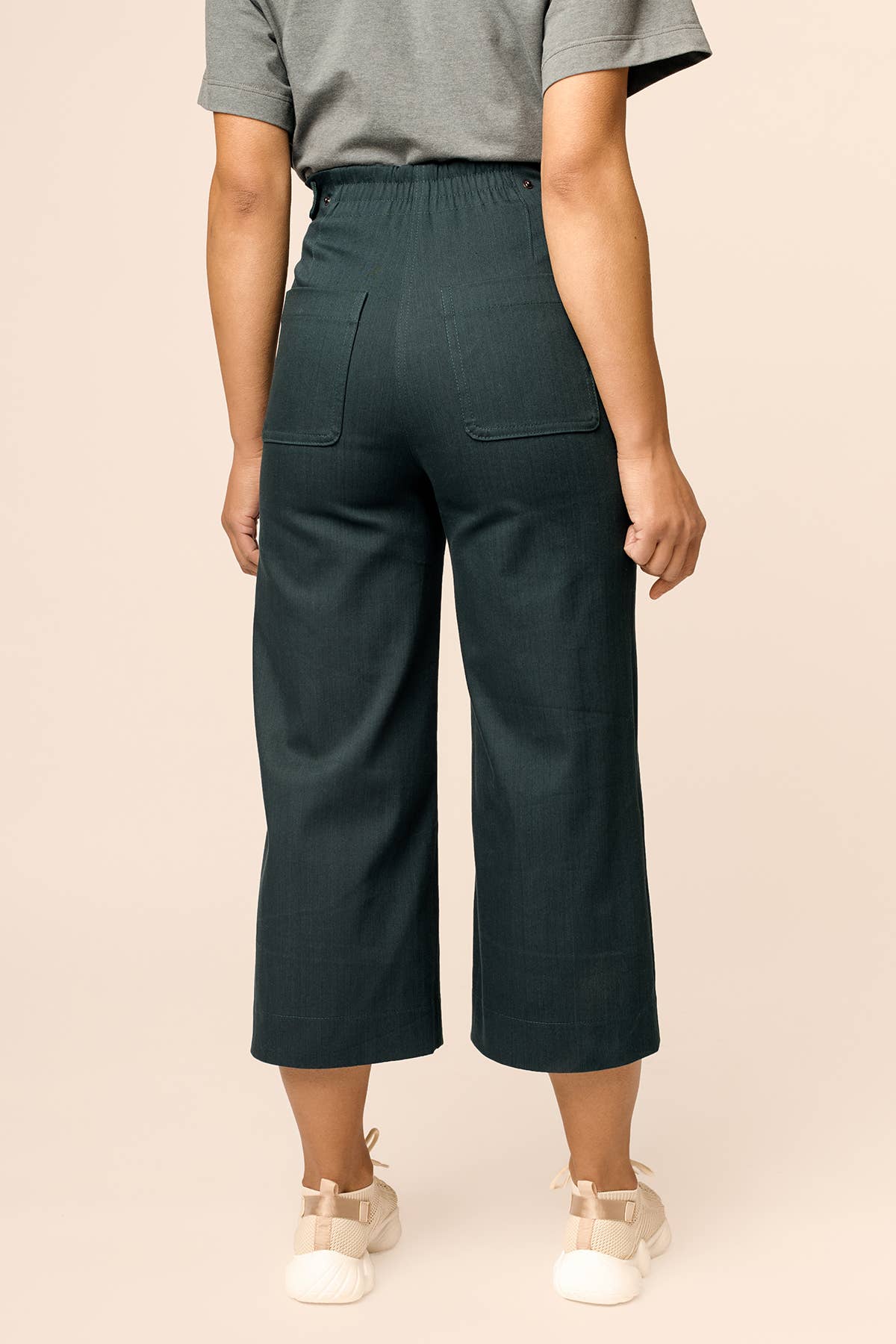 Aina Trousers & Culottes sewing pattern: Printed