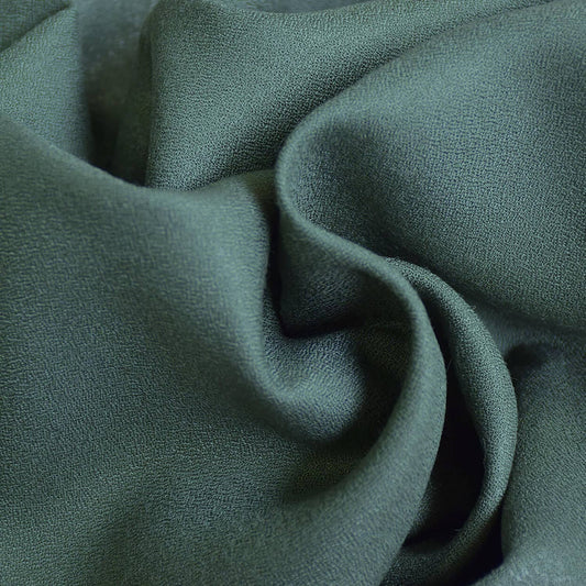 Smoke green Crepe