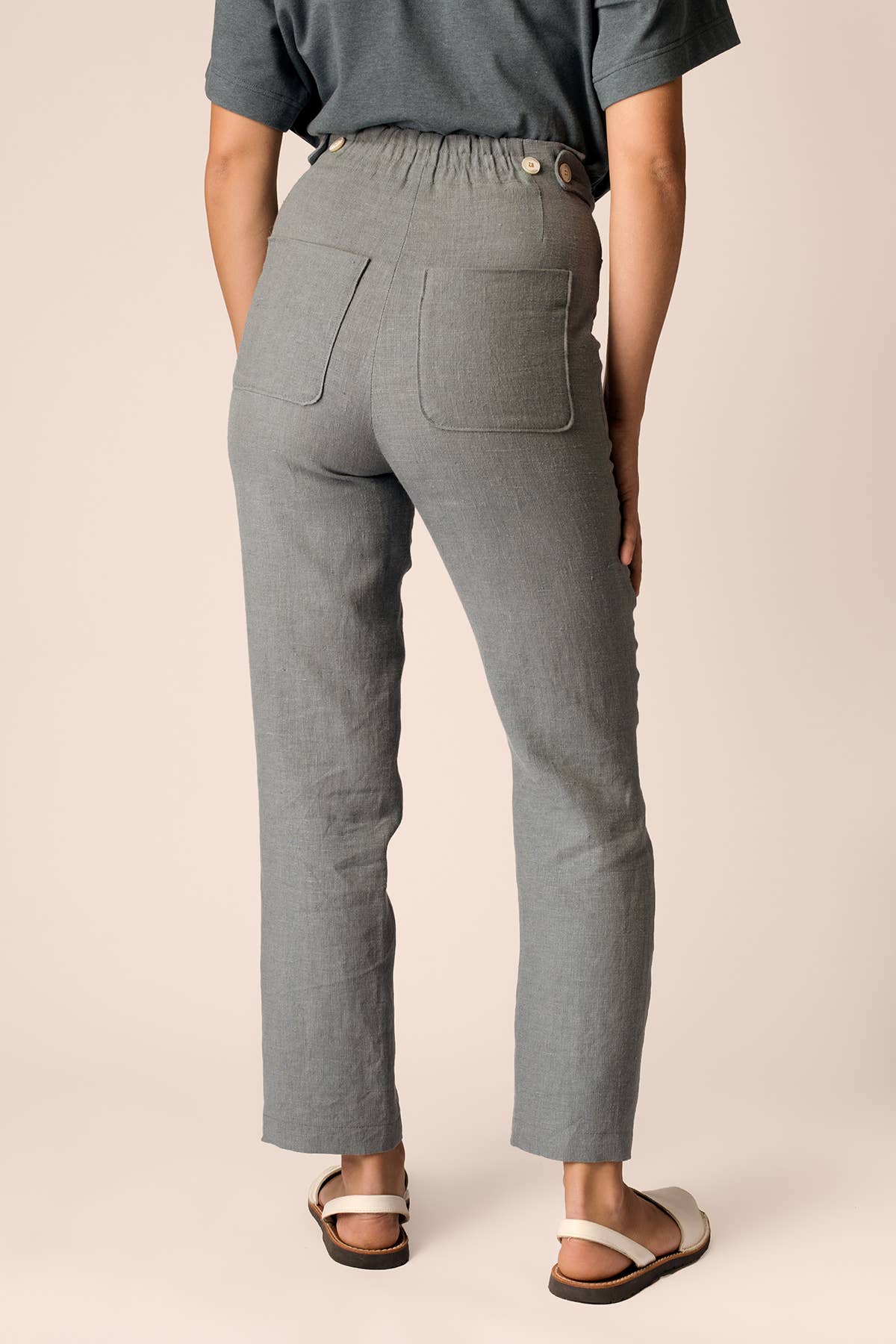 Aina Trousers & Culottes sewing pattern: Printed
