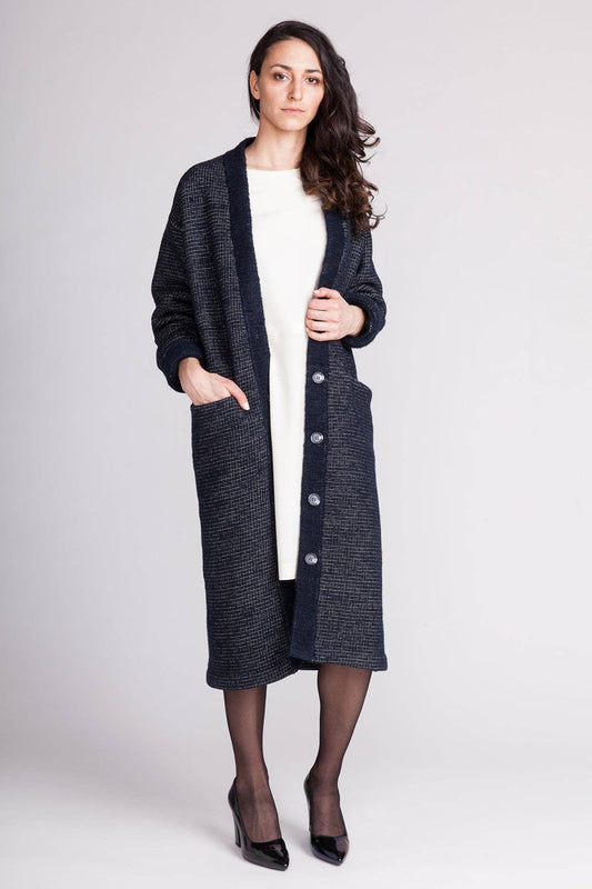 Esme Maxi Cardigan sewing pattern: Printed