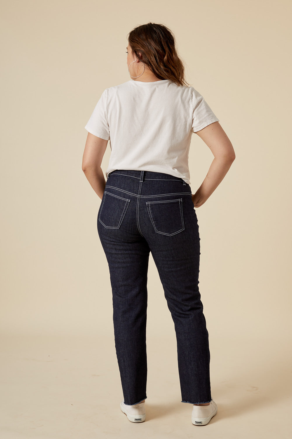 Closet Core Ginger Skinny Jeans Printed Pattern