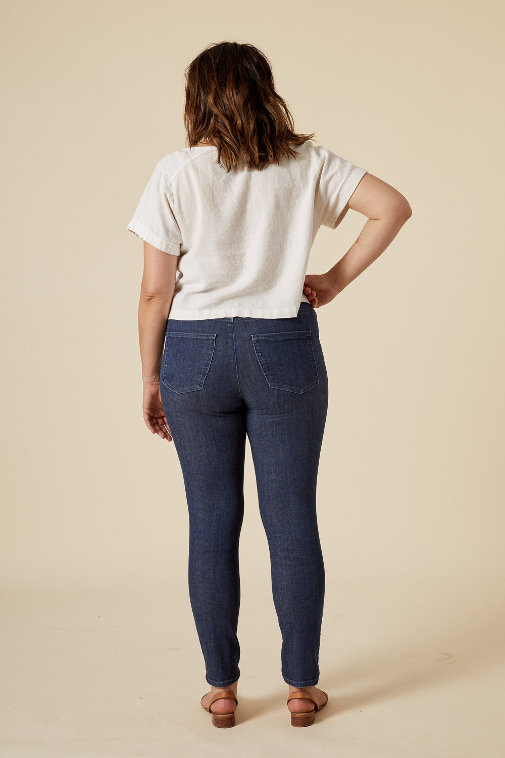 Closet Core Ginger Skinny Jeans Printed Pattern