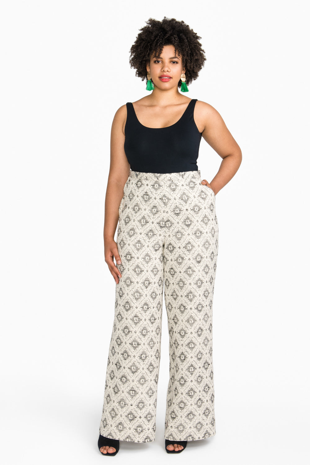 Closet Core Jenny Overalls & Trousers Printed Sewing Pattern
