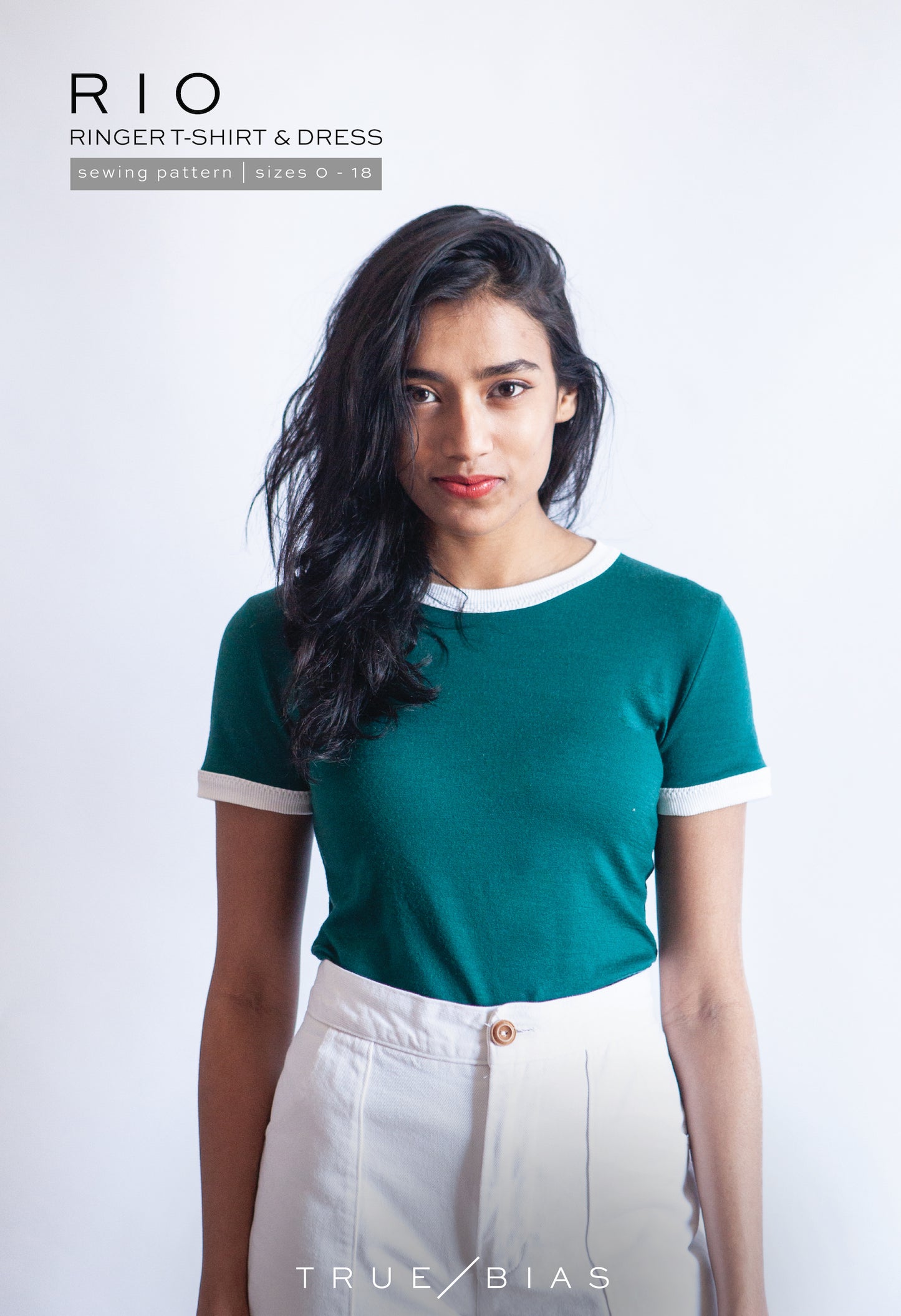 True Bias Rio T-shirt pattern