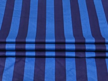 Striped Blue Cotton