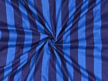 Striped Blue Cotton