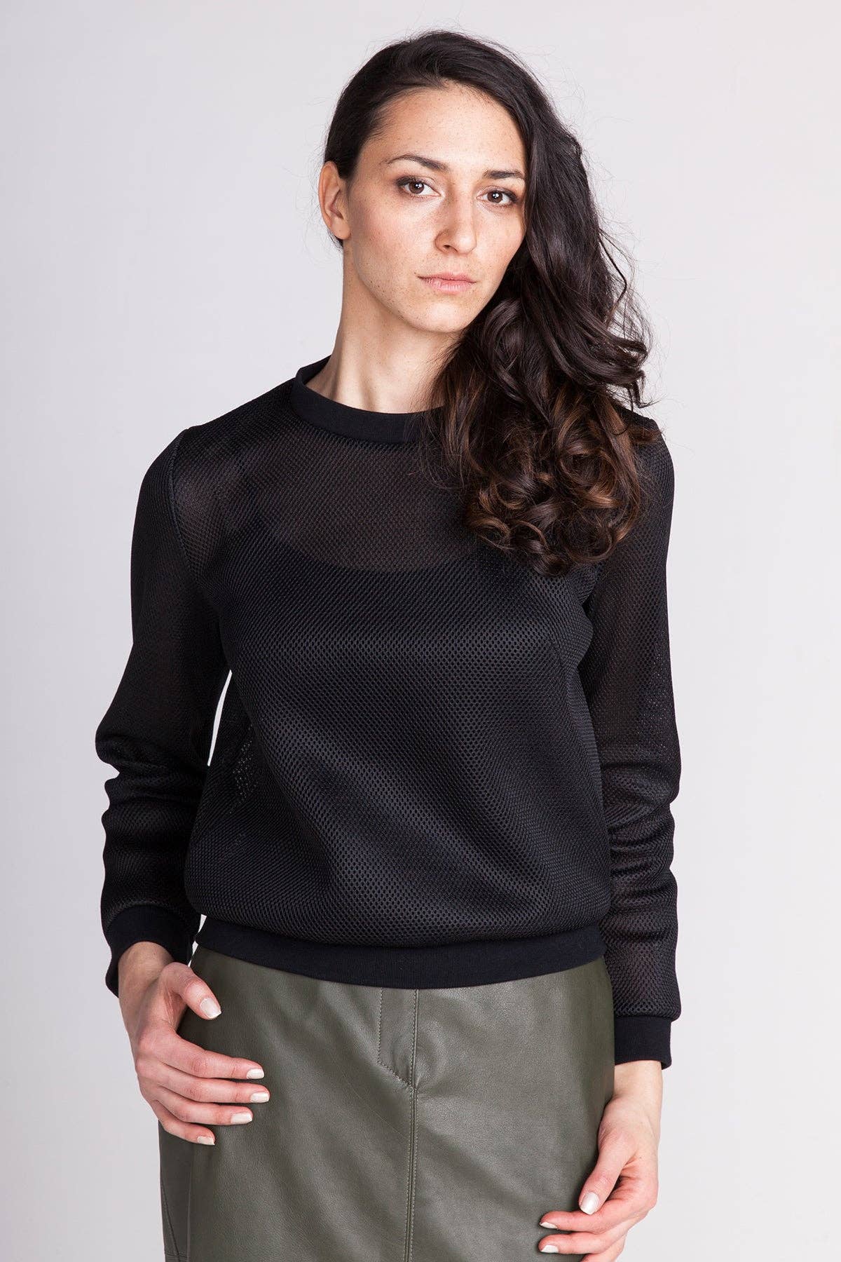 Sloane Sweatshirt sewing pattern: Printed