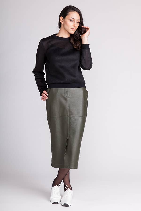 Sloane Sweatshirt sewing pattern: Printed