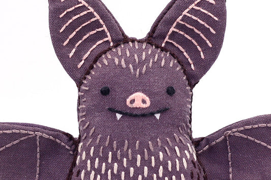 Bat - Embroidery Kit: Starter Kit