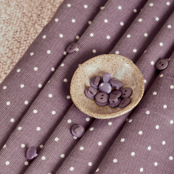 Polka dot Fine Wale Divine Parma Corduroy Fabric