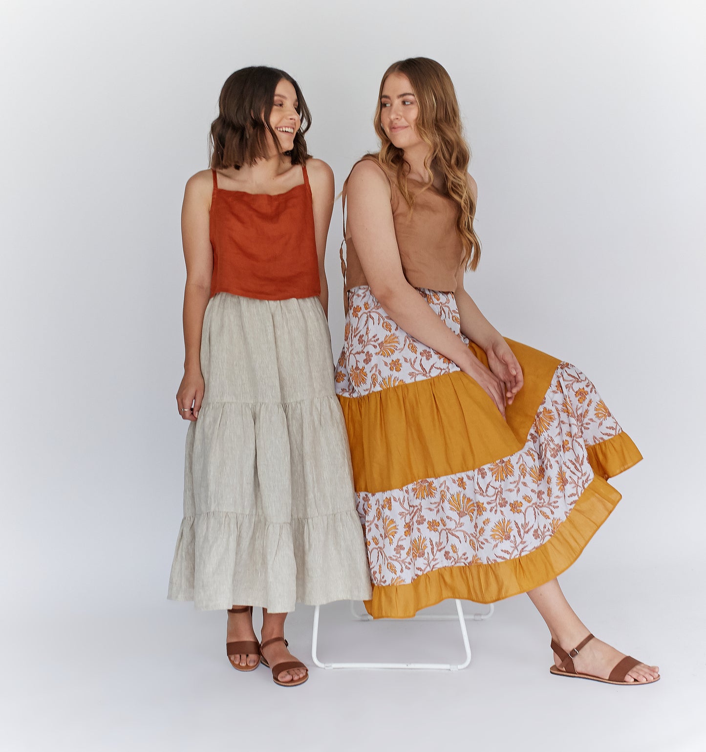 Common Stitch Fawn Skirt Set Size 6-20