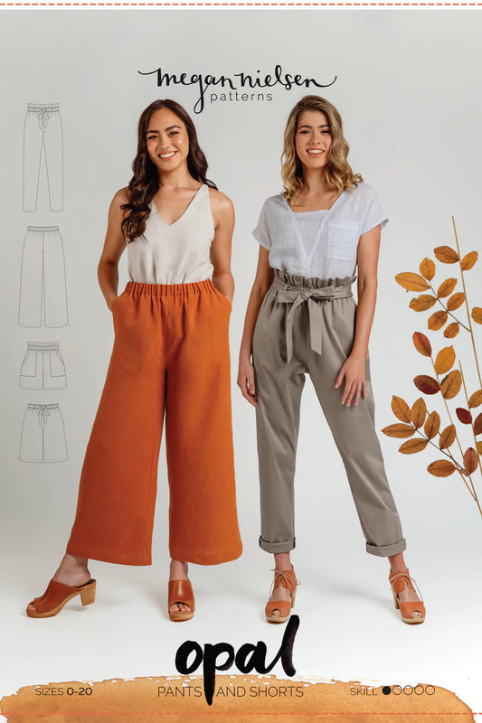 Megan Nielsen Opal Pants and Shorts Pattern