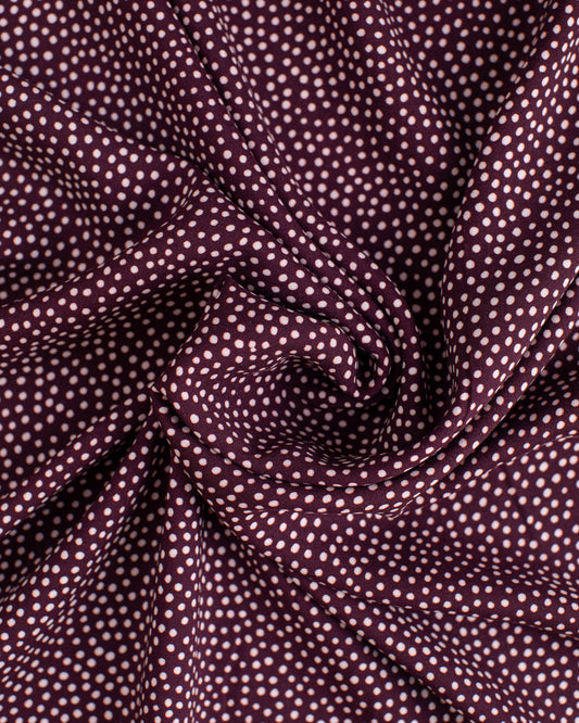 Dotty Viscose Challis Lawn