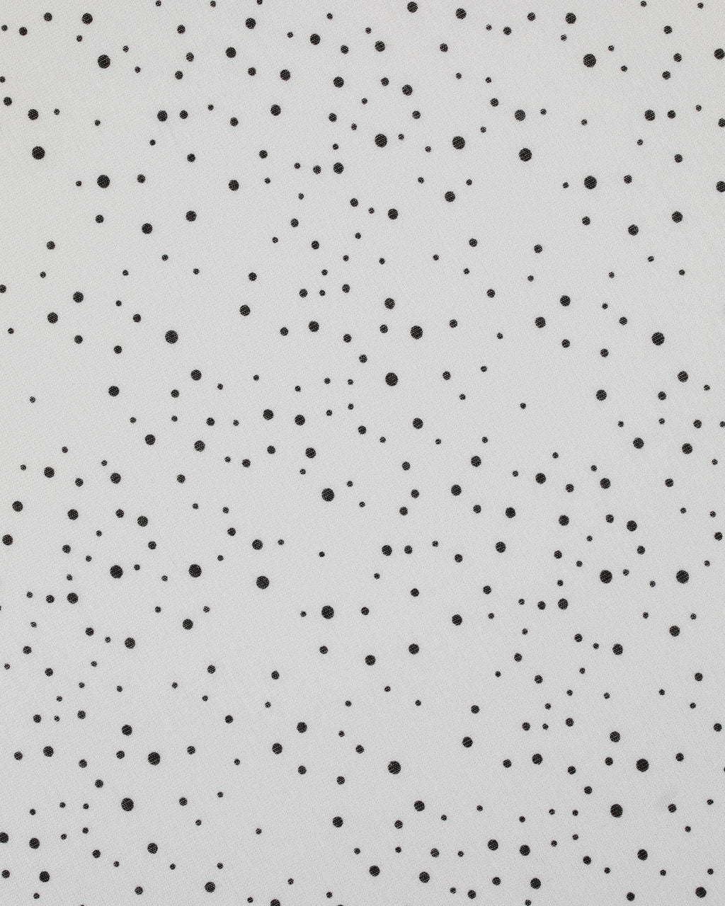 Black & White Spot Soft Jersey Knit