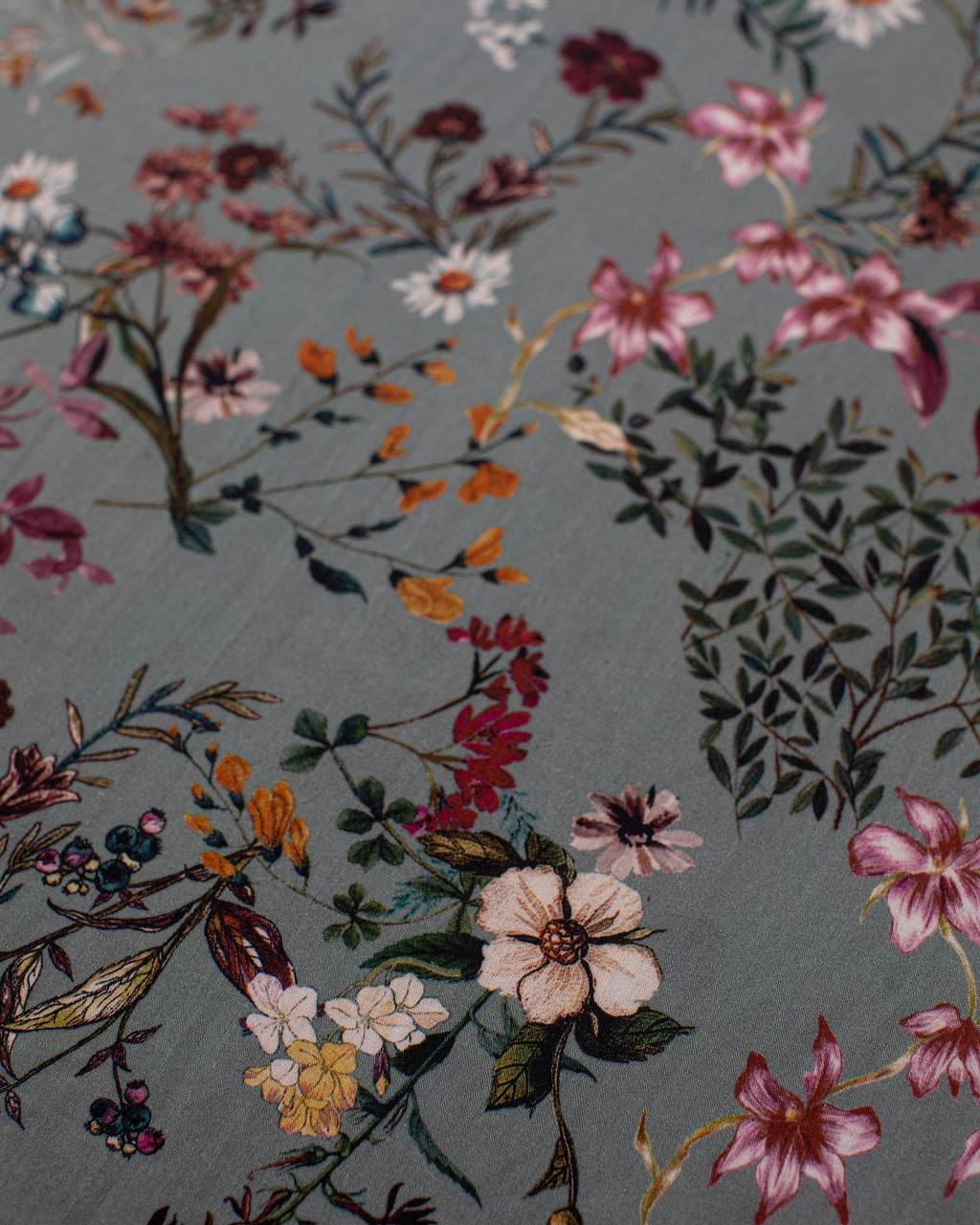 Misty Blue Rayon