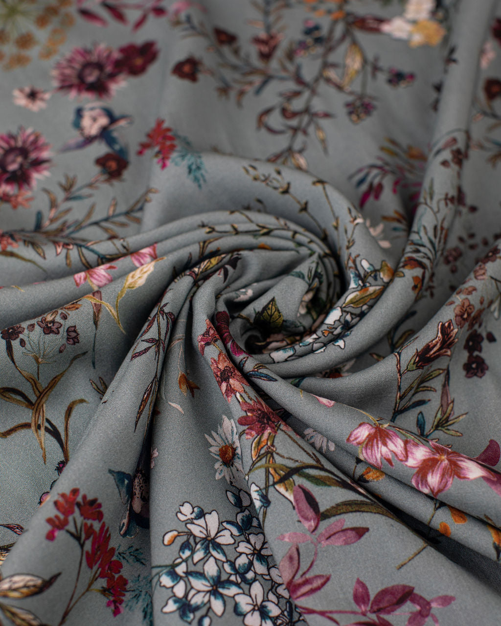 Misty Blue Rayon