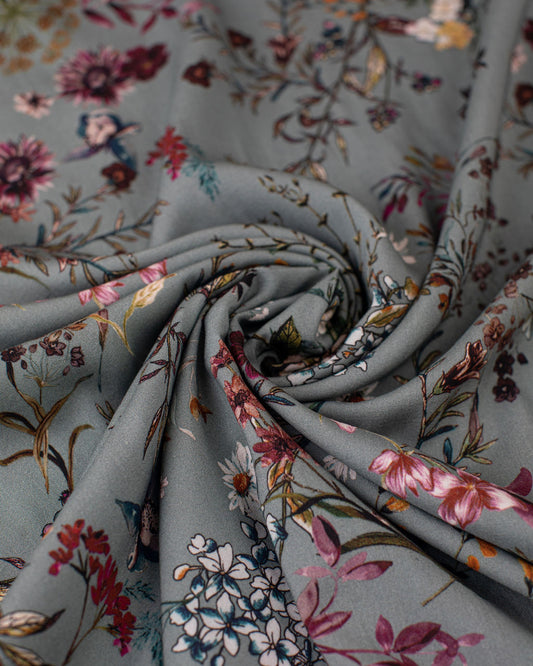 Misty Blue Rayon