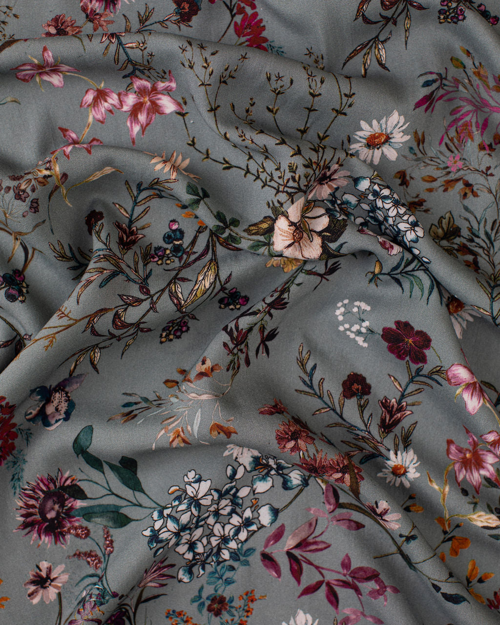 Misty Blue Rayon