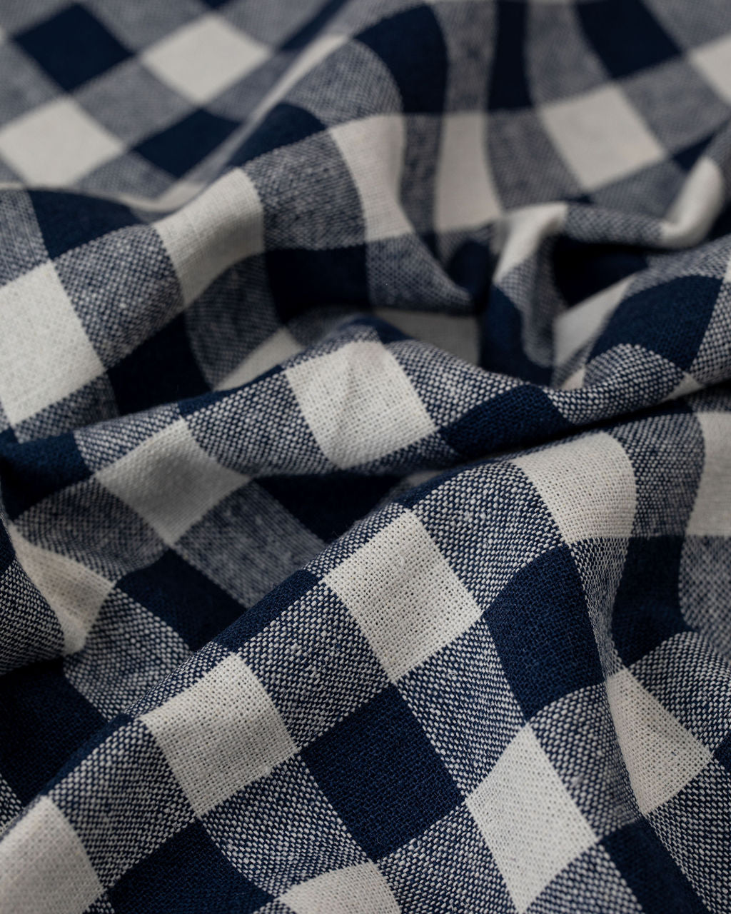 Navy Gingham