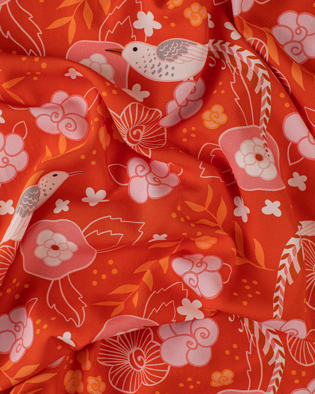 Ruby Star Society Bird Print Rayon